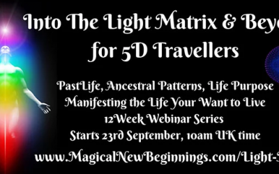 Sharon King – Into the Light Matrix and Beyond for 5D Travellers (September 2021)