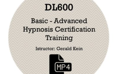 Gerald Kein Basic-Advanced Hypnosis Training