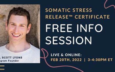 Scott Lyons – Somatic Stress Release™ Certificate 2022