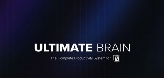 Thomas Frank – Ultimate Brain (Notion) 1