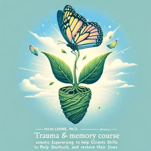 Peter Levine – PESI – Peter Levine, Ph.D.’s Trauma & Memory Course – Somatic Experiencing Skills to Help Clients Get Unstuck and Restore Their Lives